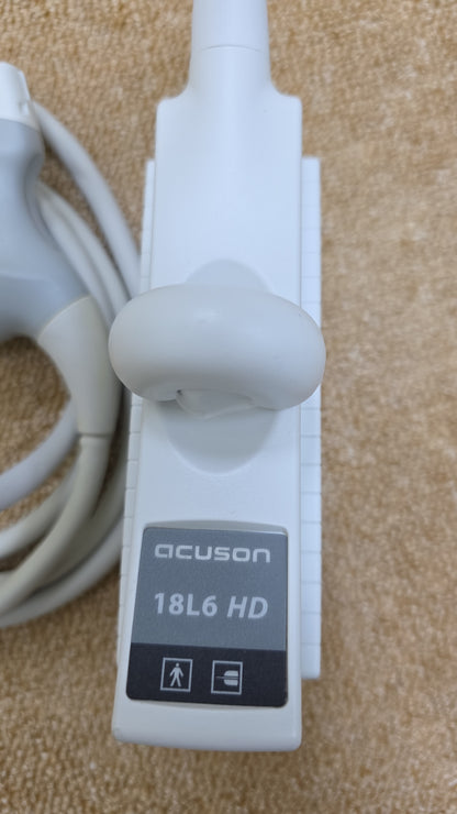 Siemens Acuson 18L6 HD Ultrasound Probe MFg: 2019 DXB checked ok