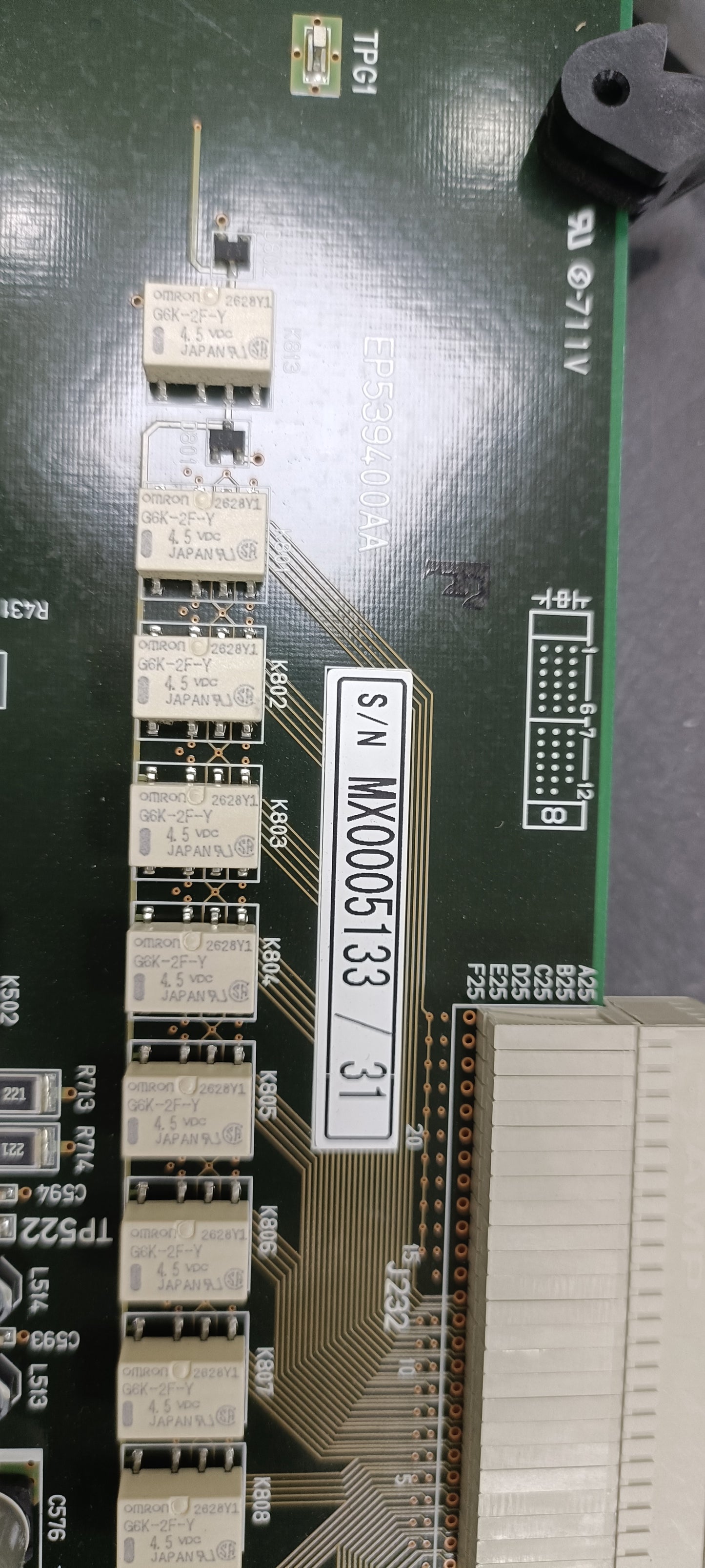 Hitachi aloka alpha 7 ultrasound board sn  MX0005133/31  dxb