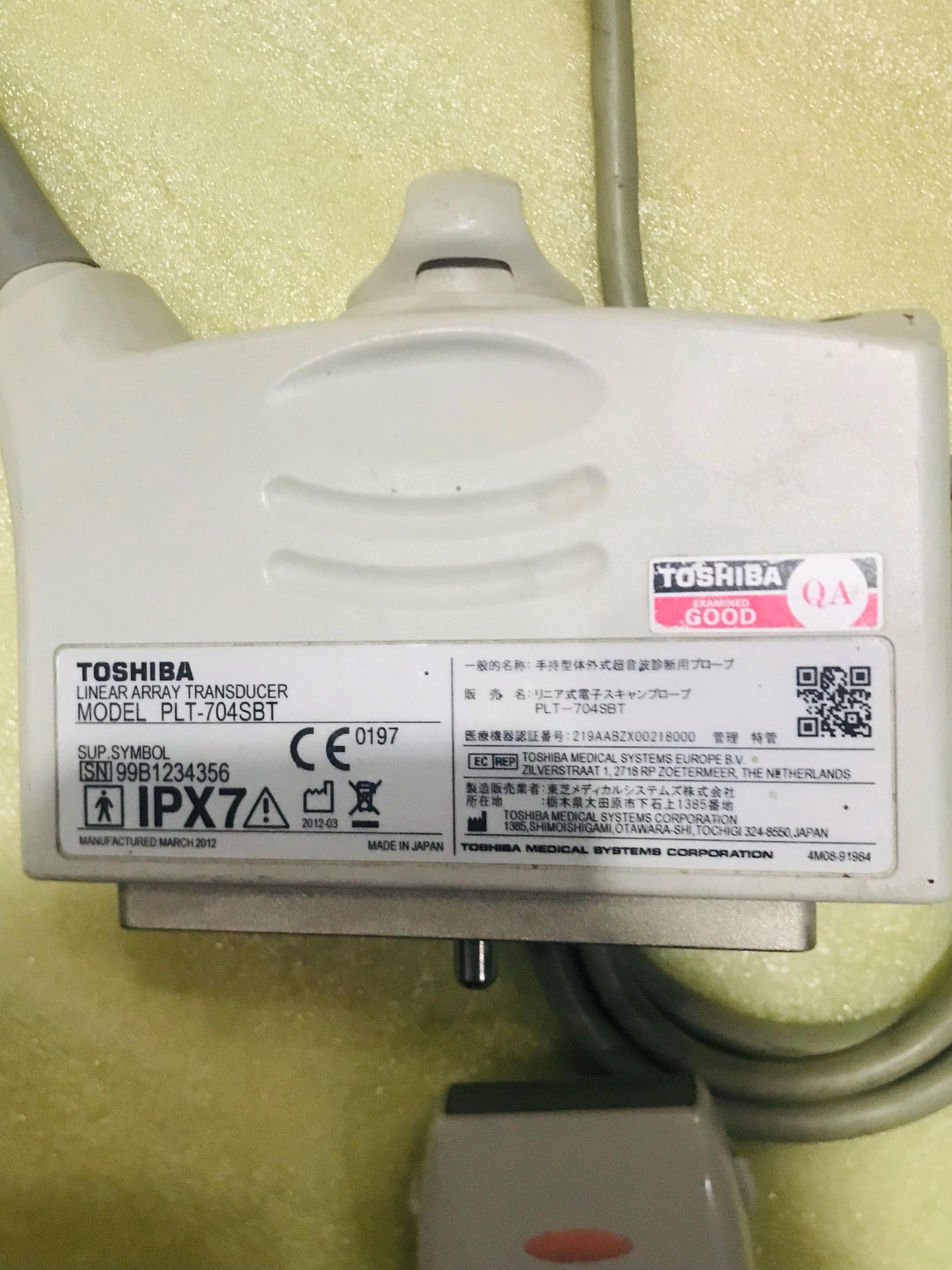 PLT-704SBT linear probe
